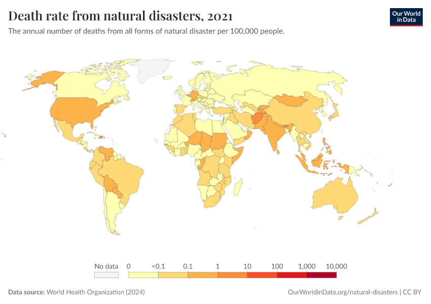 A thumbnail of the "Death rate from natural disasters" chart