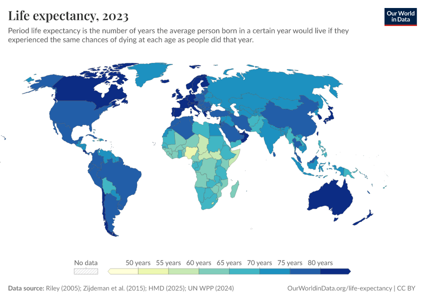 A thumbnail of the "Life expectancy" chart